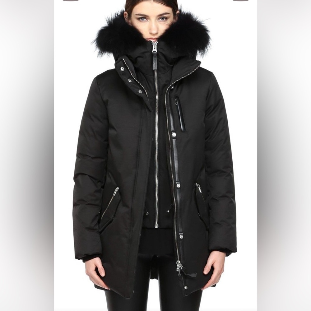 Mackage Black Puffer Jacket extremely warm XXS